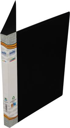 Solo Punchless File - Lever clip Polypropylene Clip File