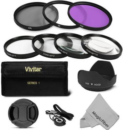 Goja 58Mm Professional Lens Filter And Close-Up Kit For Canon Eos Rebel Close-up Filter