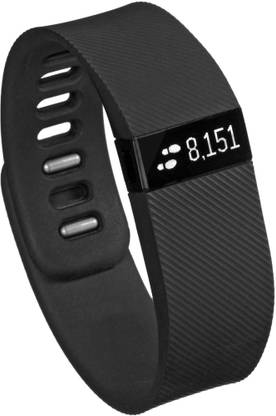 FITBIT Charge Wireless Activity Tracker and Sleep Wristband (Large, Black) Fitness Band