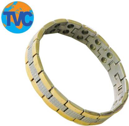 TVC Qray Titanium Bio Magnetic Bracelet & Scalar Pendant Fitness Band