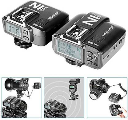 Neewer Neewer N1N i-TTL 2.4 G 32 Channels Wireless Flash Trigger( 1Transmitter+1Receiver) For Nikon D7200 D7100 D7000 D5300 DSLR Camera,Studio Flash and Flash Speedlite Flash