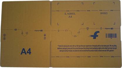 Flipkart Carton Box 9.8 x 7.5 x 2.1 inch