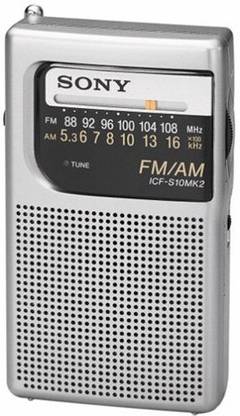SONY ICF-S10MK2 Pocket AM/FM Radio FM Radio