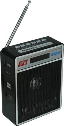 Sonics SL 414 BLACK FM Radio