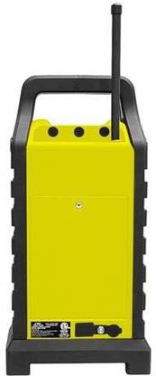 PYLE PWPBT250YL Rugged & Portable Bluetooth Speaker with FM Radio, USB/SD Readers & Built-In Rechargeable Battery (Yellow) FM Radio