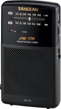 Sangean Am/Fm Analog Pocket Radio FM Radio