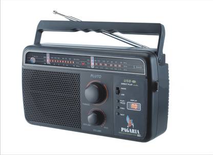 PAGARIA Pluto 5 Band USB FM Radio