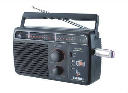 PAGARIA 5 Band, USB Support, Rechargeable Battery FM Radio