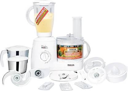 Inalsa Wonder Maxie Pro 600 W Food Processor