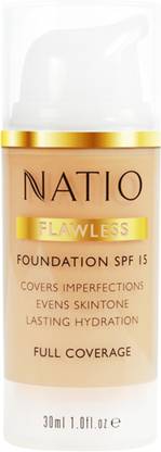 Natio Flawless Foundation SPF 15 Foundation