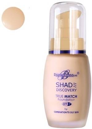 Diana of London Shade Discovery Foundation102Ivory Glow 30 ML Foundation