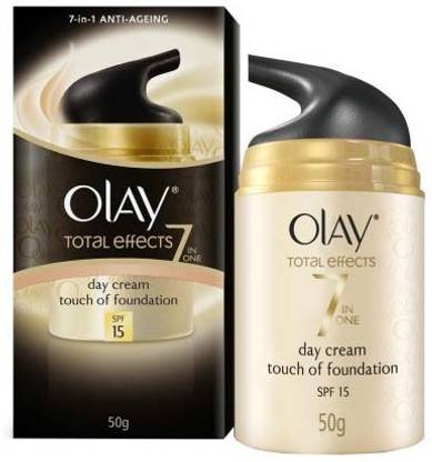 OLAY Total Effects Day Cream with  Foundation