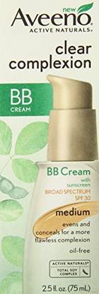 Aveeno Facial Moisturizers Clear Complexion BB Cream Foundation