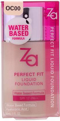 Za Perfect Fit Liquid  Foundation