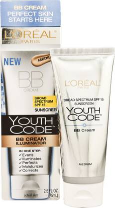 L'Oréal Paris Youth Code Bb Cream Medium Foundation