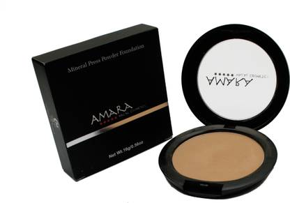 Amara Cosmetics Medium Olive Powder Foundation