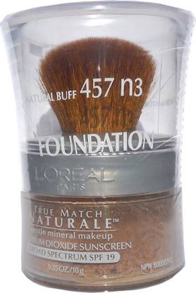 L'Oréal Paris True Match Naturale ( Gentle Mineral Make Up ) Titanium Dioxide Sunscreen Broad Spectrum Spf 19 - Foundation