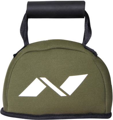 NIVIA Neoprene Green Kettlebell