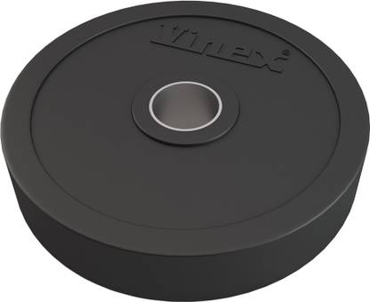 Vinex 10 kg Weight Plates - Rubber (1 Pc, 10 Kg) Home Gym Combo