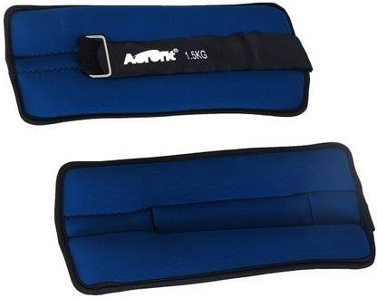 Aerofit AWN0115 Blue, Black Ankle Weight