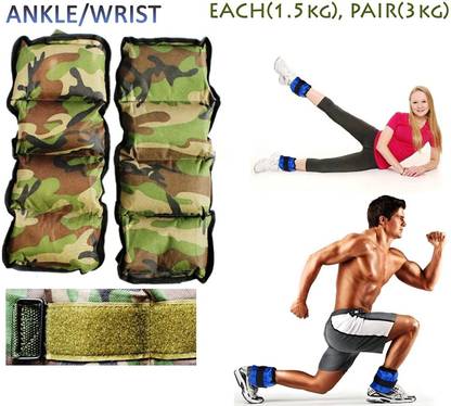 Kemket Ankle Wrist Weights Running Exercise Multicolor Ankle Weight