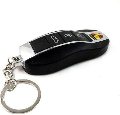Out Of Box Shock Giving Car Red Led/Laser Prank Key Chain