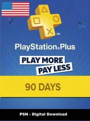 Playstation Plus 90 Days PSN CARD US for PC