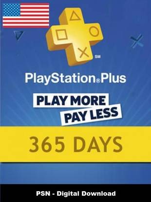 Playstation Plus 365 Days PSN CARD US for PC