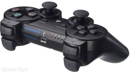 Saturn Retail Wireless Dual sock,Black controller Gamepade(For PS3 )PS3-693  Gamepad