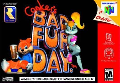 NINTENDO Conker's Bad Fur Day  Gaming Accessory Kit