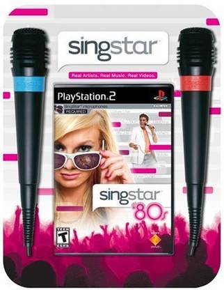 SONY SingStar 80's Bundle (Includes 2 Microphones) - PlayStation 2  Gaming Accessory Kit