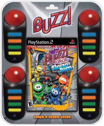 SONY BUZZ Junior: Robo Jam Bundle - PlayStation 2  Gaming Accessory Kit