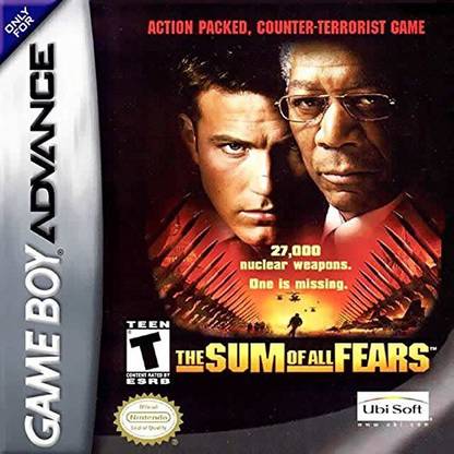 Ubisoft Sum of All Fears GBA  Gaming Accessory Kit
