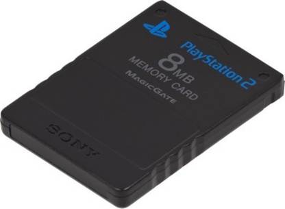 Saturn Retail 8 MB Memory Card for Play Station 2  Gaming Accessory Kit