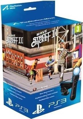 Sony PS3 Move with Street Cricket II