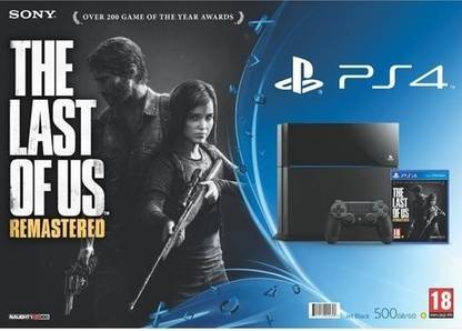 SONY PlayStation 4 (PS4) 500 GB with Last of Us Bundle