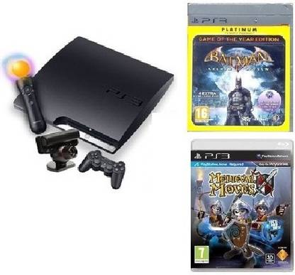 SONY PlayStation 3 (PS3) 320 GB with Batman Arkham Asylum (Game of the Year Edition)