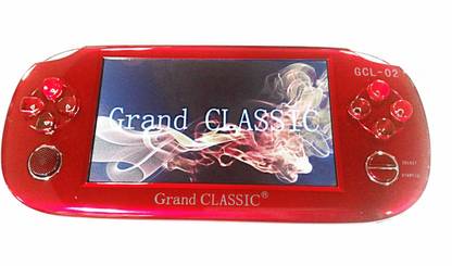 GAME ON Grand Classic GCL-02 PSP (RED) 4 GB with 10000 INBUILT GAMES