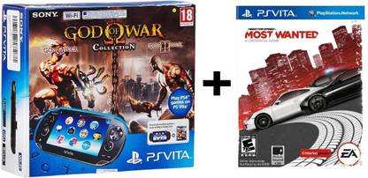 SONY PS Vita Console GB with God of War Bundle, NFS Most Wanted Console