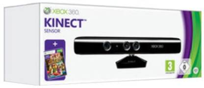 MICROSOFT Xbox 360 with Kinect Adventures