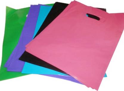 manbhari 39 Hm Poly "D" Cut Bag(14"X19").50pcs MFPHMDC1419