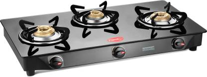 Pigeon Carbon 3 Stainless Steel Manual Gas Stove