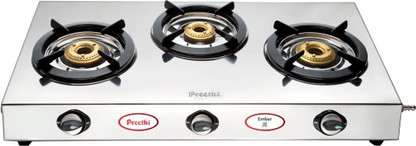 preethi gas stove 3 burner price