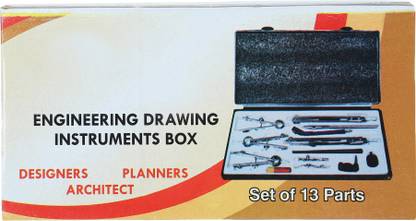 Frontier Engineering Drawing Instrument Box Geometry Box