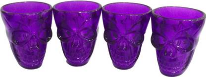 Toygully Skull Shot Glasses Purple-324 Glass Shot Glass