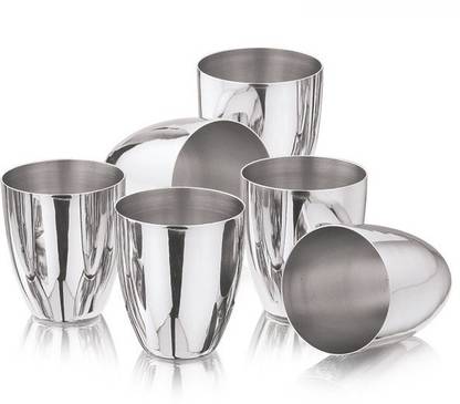 RBJ (Pack of 6) Lotus Glass Set Water/Juice Glass