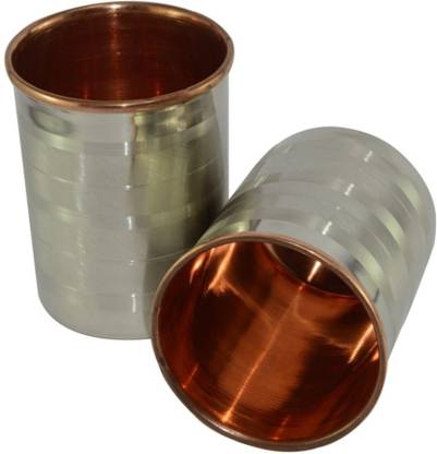 Copper Factory (Pack of 2) SGS2 Glass Set Water/Juice Glass