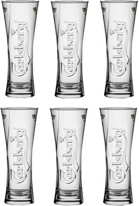Carlsberg (Pack of 6) CARLSBERG11 Glass Set Beer Glass