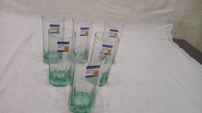 LUMINARC (Pack of 6) Luminarc octime Ice Green H/B 28 cl Glass Set Glass Set Water/Juice Glass
