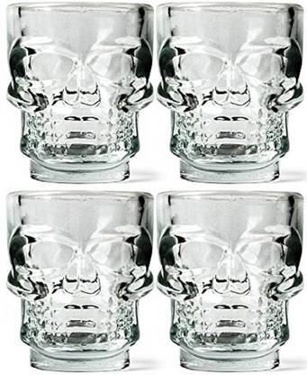 MEHAKENT (Pack of 4) MESG18 Glass Set Shot Glass
